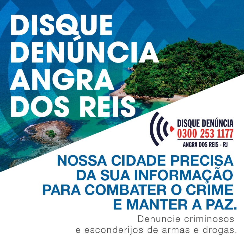 Disque Denúncia Angra completa oito anos e contribui para redução de índices de criminalidade desde a assinatura do convênio